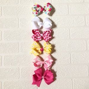 Hair Bows 🎀 Set of 6